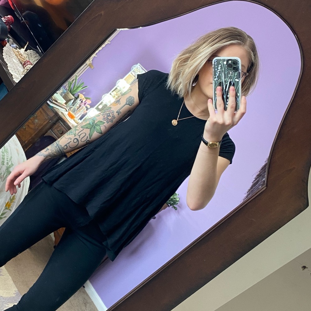 mossimo flowy tee shirt